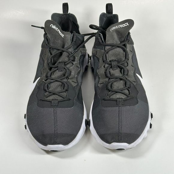 Nike React Element 55 Running Sneaker Mens US Size 11.5 Shoes - Black BQ6166-003 - Picture 11 of 16